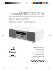 Sonoro SO-310 Instrucciones De Manejo