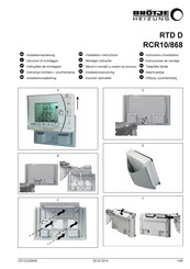 BRÖTJE RCR10/868 Instrucciones De Montaje