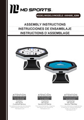 MD SPORTS AWH055 028M Instrucciones De Ensamblaje