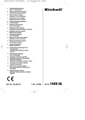 EINHELL 23.423.10 Manual De Instrucciones Original