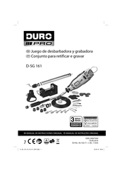 DURO PRO D-SG 161 Manual De Instrucciones Original