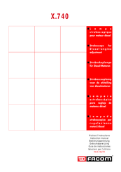 Facom X.740 Guía De Instrucciones