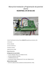 M2M RCONTROL-LTE-M-NA-345 Manual De Instalación Y Programación