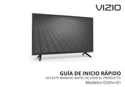 Vizio D32hn-D1 Guia De Inicio Rapido