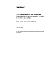 Compaq Evo W4000 Guía De Referencia