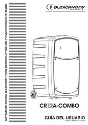 audiophony CR12A-COMBO Guia Del Usuario