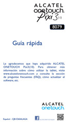 Alcatel Onetouch 8079 Guía Rápida