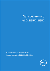 Dell D2215H Guia Del Usuario