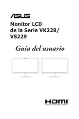 Asus VS229 Serie Guia Del Usuario