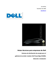 Dell PowerEdge M1000e Notas Técnicas