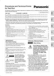 Panasonic U-10MES2E8 Manual De Instrucciones