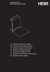 Hewi 950.51.15090 Instrucciones De Instalación Y Funcionamiento