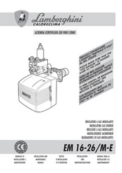 Lamborghini Caloreclima EM 26/M-E Manual De Instrucciones