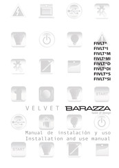 Barazza Velvet FIVLT S Serie Manual De Instalacion Y Uso