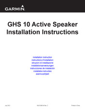 Garmin GHS 10 Instrucciones De Instalación