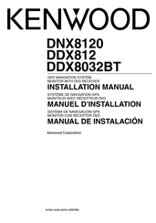 Kenwood DNX8120 Manual De Instalación