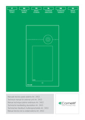 Comelit 3453 Manual Tecnico