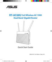 Asus RT-AC68U Dual Band Guia De Inicio Rapido