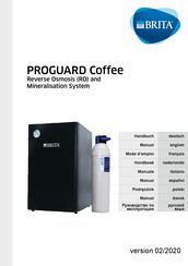 Brita PROGUARD Coffee Manual De Instrucciones