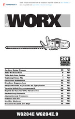 Worx WG284E Manual De Instrucciones