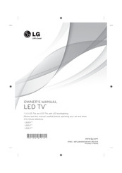 LG UB83 Serie Manual Del Propietário