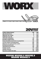 Worx WG259E Manual De Instrucciones