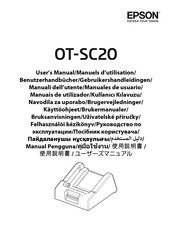 Epson OT-SC20 Manual Del Usuario