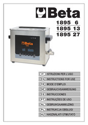 Beta 1895 27 Instrucciones De Uso