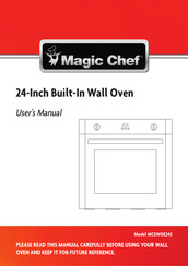 Magic Chef MCSWOE24S Manual Del Usuario