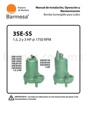 Barmesa 3SE153SS Manual De Instalación, Operación Y Mantenimiento