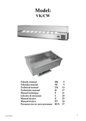 Tefcold VK33-150 Manual Tecnico