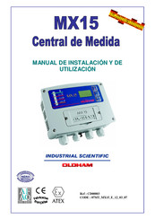 Oldham MX15 Manual De Instalación Y De Utilización