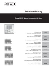 Rotex HPSU RHBX16CA3V Manual De Funcionamiento