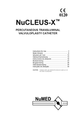 NuMED NuCLEUS-X Instrucciones De Utilizacion