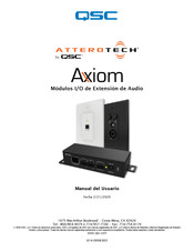 QSC ATTEROTECH Axiom Manual Del Usuario