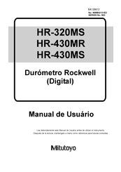 Mitutoyo HR-430MR Manual De Usuario