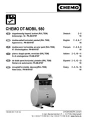 Chemo DT-MOBIL 980 Instrucciones De Montaje Y Manejo