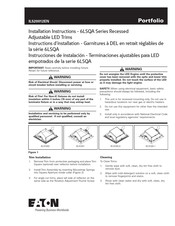 Eaton 6LSQA Serie Instrucciones De Instalación