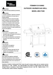 Better Homes and Gardens BG1755B Manual De Instrucciones