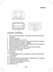 Denver CRB-619 Manual Del Usuario