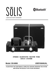 SOLIS SO-8000 Manual Del Usuario