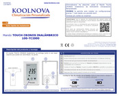 koolnova TOUCH CRONOS Guía Rápida De Instalación