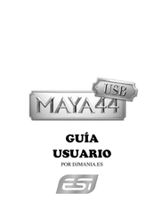 ESI MAYA44 USB Guía Usuario