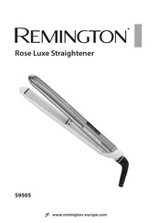 Remington Rose Luxe Straightener Manual De Instrucciones