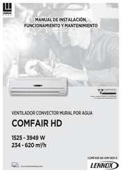 Lennox EMEA COMFAIR HD Serie Manual De Instalación, Funcionamiento Y Mantenimiento