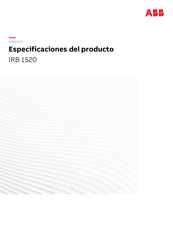 Abb IRB 1520 Especificaciones Del Producto