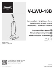 Tennant V-LWU-13B Manual De Operación Y Partes