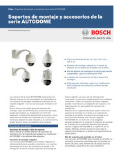 Bosch AUTODOME Serie Manual Del Usuario