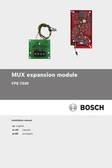 Bosch FPE-7039 Manual Del Usuario