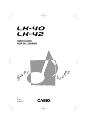 Casio LK-42 Guia Del Usuario